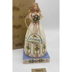 Jim Shore Heartwood Creek FROM THIS DAY FORWARD BRIDE Figurine 4007235 NIB 9”